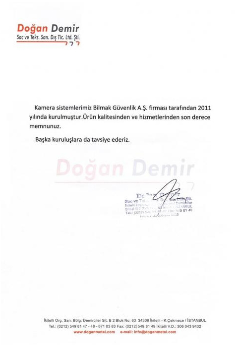 Doan Demir Sac ve Teks.